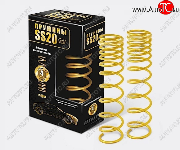 8 949 р. Пружины передние SS20 серии Gold Progressive Лада Приора 2172 хэтчбек дорестайлинг (2008-2014)  с доставкой в г. Керчь