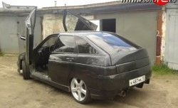 6 199 р. Задний бампер RS  Лада 2112 (1999-2009) хэтчбек, купе (Неокрашенный)  с доставкой в г. Керчь. Увеличить фотографию 3