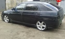 6 199 р. Задний бампер RS  Лада 2112 (1999-2009) хэтчбек, купе (Неокрашенный)  с доставкой в г. Керчь. Увеличить фотографию 4