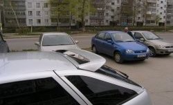 2 159 р. Верхний спойлер Кураж Лада 2112 купе (2002-2009) (Неокрашенный)  с доставкой в г. Керчь. Увеличить фотографию 2
