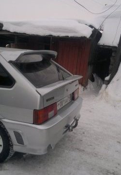 7 699 р. Задний бампер Стайлер  Лада 2108 - 2114 (Неокрашенный)  с доставкой в г. Керчь. Увеличить фотографию 4