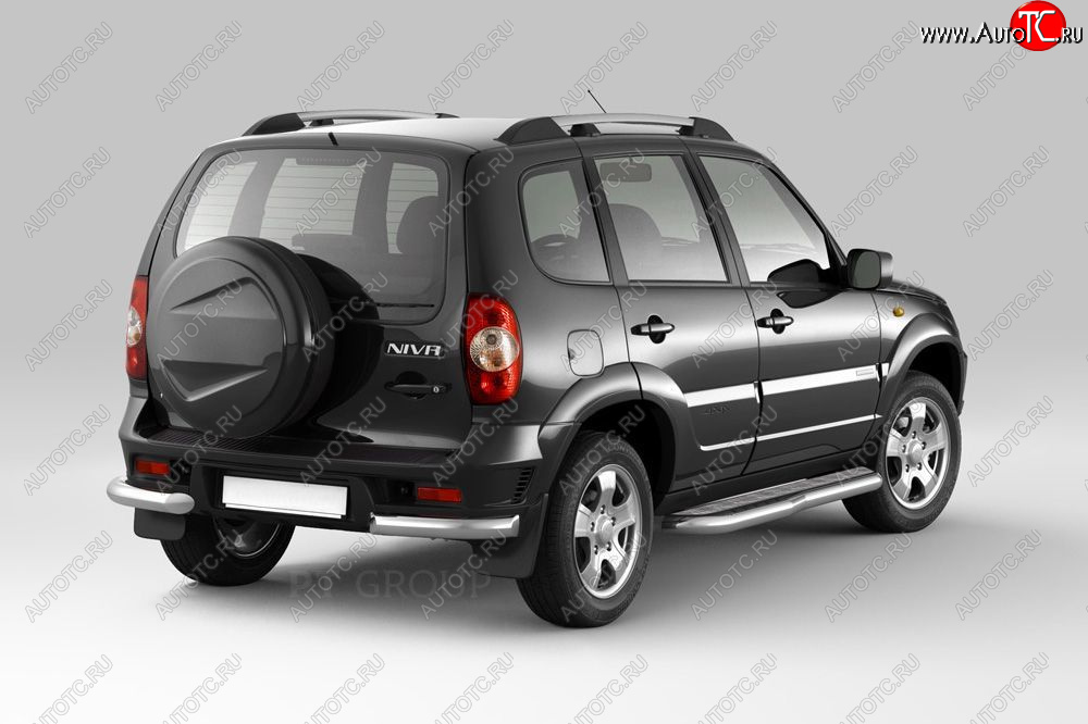 11 189 р. Защита заднего бампера PT GROUP угловая Ø63мм (НПС) LADA Niva Travel 2021-/ LADA Niva 2020-/ CHEVROLET Niva 2 Лада 2123 (Нива Шевроле) - Нива Трэвел (Нержавейка полированная) с доставкой в г. Керчь Увеличить фотографию 1 11 189 р. Защита заднего бампера PT GROUP угловая Ø63мм (НПС) LADA Niva Travel 2021-/ LADA Niva 2020-/ CHEVROLET Niva 2 Лада 2123 (Нива Шевроле) - Нива Трэвел (Нержавейка полированная) с доставкой в г. Керчь