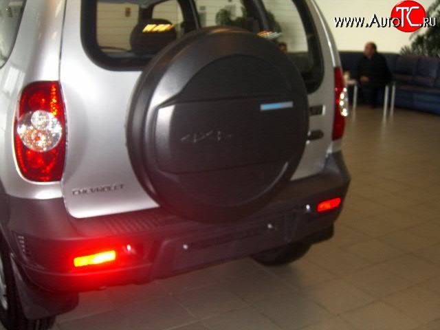3 549 р. Бокс запасного колеса Bertoni  Chevrolet Niva  2123 (2009-2020), Лада 2123 (Нива Шевроле) (2002-2021), Лада Нива Трэвел (2021-2025) (Неокрашенный)  с доставкой в г. Керчь