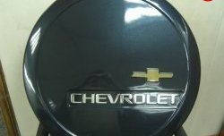 1 779 р. Чехол запасного колеса Chevrolet V3 Лада Нива Трэвел (212300-80) (2021-2025) (Окрашенный)  с доставкой в г. Керчь. Увеличить фотографию 4