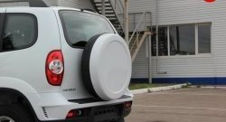 1 089 р. Чехол запасного колеса R16 Chevrolet V5 Лада Нива Трэвел (212300-80) (2021-2025) (Неокрашенный)  с доставкой в г. Керчь. Увеличить фотографию 2