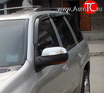 3 199 р. Дефлекторы окон (ветровики) Novline 4 шт Chevrolet Niva 2123 дорестайлинг (2002-2008)  с доставкой в г. Керчь