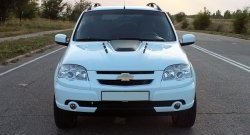 13 999 р. Стеклопластиковый капот DTM Chevrolet Niva 2123 дорестайлинг (2002-2008) (Неокрашенный)  с доставкой в г. Керчь. Увеличить фотографию 3