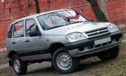 2 499 р. Накладки на двери (молдинги) Стандарт Chevrolet Niva 2123 дорестайлинг (2002-2008) (Неокрашенные)  с доставкой в г. Керчь. Увеличить фотографию 2