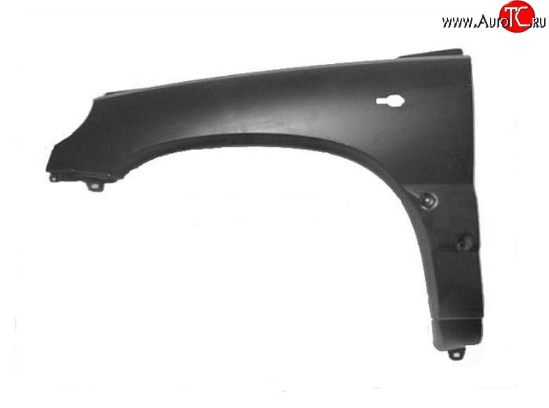 6 299 р. Крыло переднее левое Стандартное Chevrolet Niva 2123 дорестайлинг (2002-2008) (Окрашенное)  с доставкой в г. Керчь