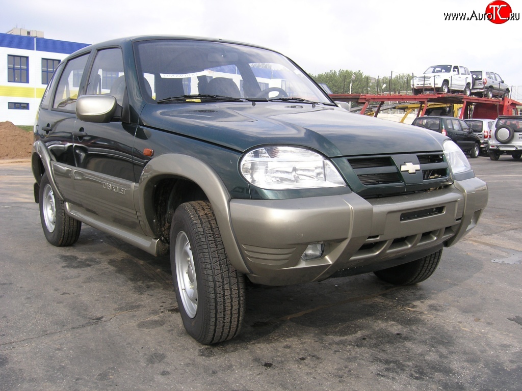 1 349 р. Комплект пластиковых порогов KURAJ V2  Chevrolet Niva  2123 (2002-2008), Лада 2123 (Нива Шевроле) (2002-2008) (Неокрашенные)  с доставкой в г. Керчь