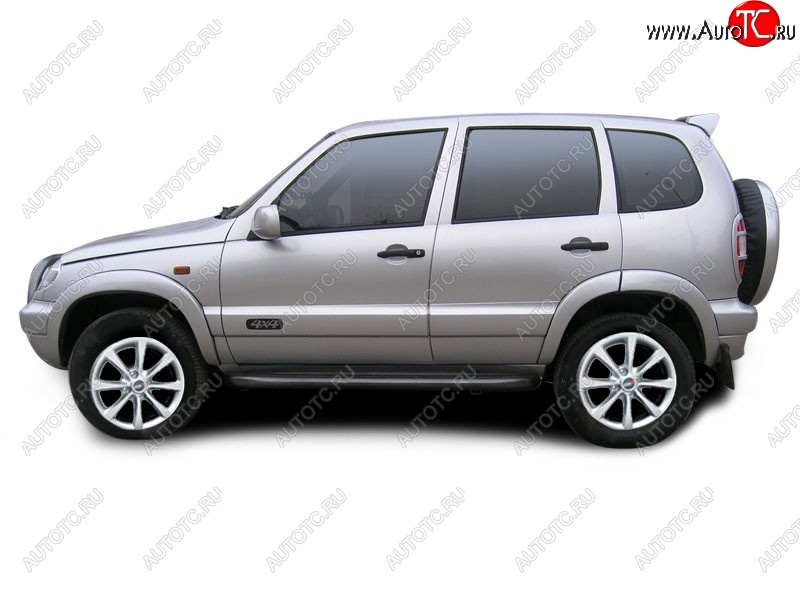 2 199 р. Спойлер 3H Chevrolet Niva 2123 дорестайлинг (2002-2008) (Без места под стоп-сигнал, Неокрашенный)  с доставкой в г. Керчь