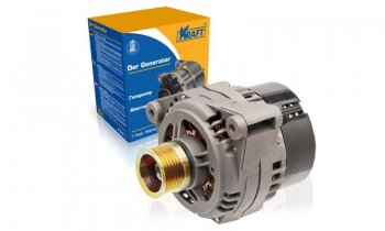 Генератор (80A / 14В) (после 2003 г.в.) KRAFT Chevrolet Niva 2123 дорестайлинг (2002-2008)