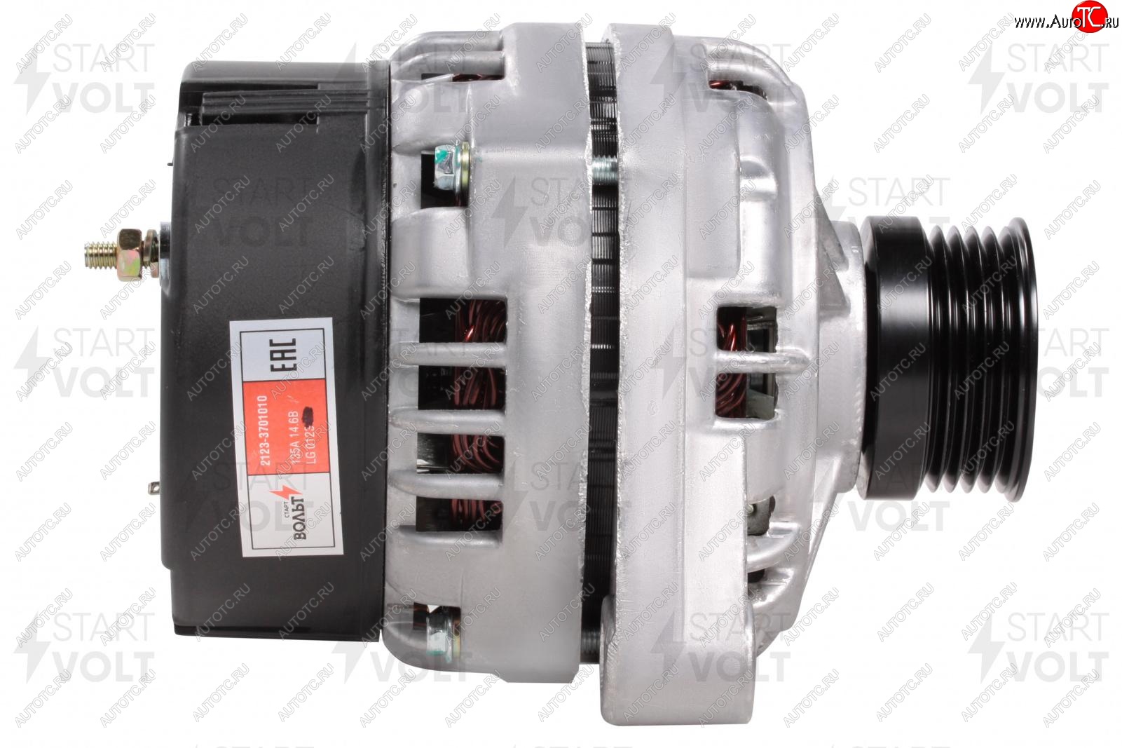 5 499 р. Генератор (135A / 14В) (1.7i) START VOLT Лада 2123 (Нива Шевроле) 1 рестайлинг (2009-2020)  с доставкой в г. Керчь