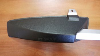 6 379 р. Рейлинги Petroil Tuning Усиленные Chevrolet Niva 2123 рестайлинг (2009-2020) (Серебристый муар)  с доставкой в г. Керчь. Увеличить фотографию 4