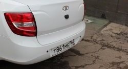 2 699 р. Накладка на крышку багажника автомобиля XALK Лада Гранта Спорт 2191 лифтбэк рестайлинг (2023-2025) (Неокрашенная)  с доставкой в г. Керчь. Увеличить фотографию 2