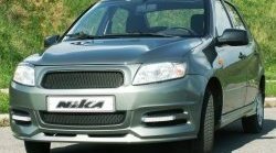 5 199 р. Передний бампер Nika-Sport  Лада Гранта ( 2190,  2191) (2011-2017) седан дорестайлинг, лифтбэк дорестайлинг  (Неокрашенный)  с доставкой в г. Керчь. Увеличить фотографию 3