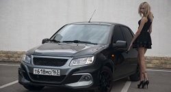 10 349 р. Передний бампер Razor  Лада Гранта ( 2190,  2191) (2011-2017) седан дорестайлинг, лифтбэк дорестайлинг  (Неокрашенный)  с доставкой в г. Керчь. Увеличить фотографию 8