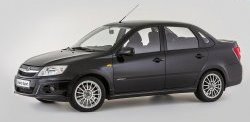 2 979 р. Комплект порогов Granta Sport (оригинал)  Datsun mi-DO (2014-2021), Datsun on-DO (2014-2021), Лада Гранта ( 2190,  2191) (2011-2017), Лада Гранта FL ( 2191,  2190,  2194,  2192) (2018-2025), Лада Гранта Спорт ( 2191,  2190) (2023-2025), Лада Калина ( 2192,  2194) (2013-2018), Лада Калина Спорт  2192 (2014-2018) (Неокрашенные)  с доставкой в г. Керчь. Увеличить фотографию 6