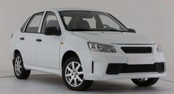 4 499 р. Пластиковые накладки на пороги Бавария Лада Гранта Спорт 2190 седан рестайлинг (2023-2025) (Неокрашенные)  с доставкой в г. Керчь. Увеличить фотографию 4
