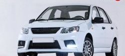 689 р. Реснички GTC на фары Лада Гранта Спорт 2190 седан рестайлинг (2023-2025) (Неокрашенные)  с доставкой в г. Керчь. Увеличить фотографию 7