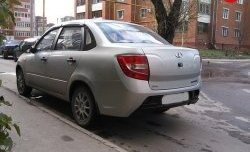 9 749 р. Задний бампер RAZOR  Лада Гранта  2190 (2011-2017) седан дорестайлинг (Без вставок, Неокрашенный)  с доставкой в г. Керчь. Увеличить фотографию 24