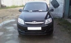 2 749 р. Накладка Sport-Style на передний бампер Лада Гранта 2190  дорестайлинг (2011-2017) (Неокрашенная)  с доставкой в г. Керчь. Увеличить фотографию 2