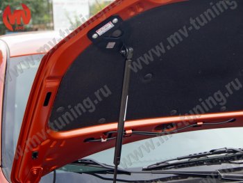 1 799 р. Упор капота MV-Tuning (одинарный; без кронштейна) ВИС 2349 бортовой грузовик рестайлинг (2018-2025)  с доставкой в г. Керчь. Увеличить фотографию 2