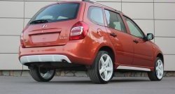 2 969 р. Комплект порогов Я-робот Лада Калина Спорт 2192 хэтчбэк (2014-2018) (Неокрашенные)  с доставкой в г. Керчь. Увеличить фотографию 3