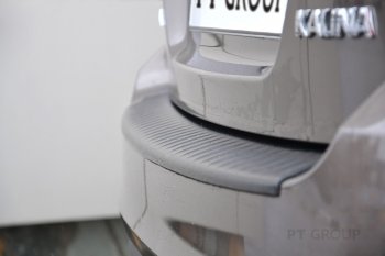 1 119 р. Накладка защитная на задний бампер Petroil Tuning  Лада Гранта FL  2194 - Калина  2194 (Текстурная поверхность)  с доставкой в г. Керчь. Увеличить фотографию 5