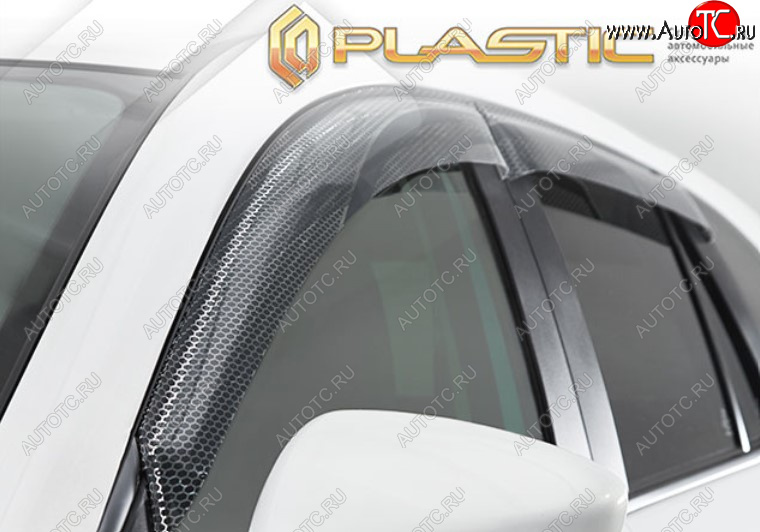 2 159 р. Дефлектора окон CA-Plastic  Лада Нива Трэвел (2021-2025) (212300-80) (Серия Art графит, Без хром молдинга)  с доставкой в г. Керчь