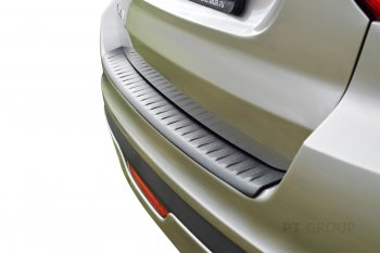 1 189 р. Накладка защитная на задний бампер Petroil Tuning  Лада Гранта FL  2191 (2018-2025) лифтбэк рестайлинг (Текстурная поверхность)  с доставкой в г. Керчь. Увеличить фотографию 3
