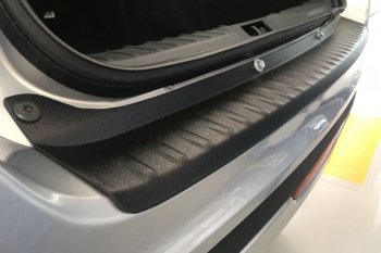 499 р. Защитная накладка заднего бампера Тюн-Авто  Лада Гранта FL  2191 (2018-2025) лифтбэк рестайлинг  с доставкой в г. Керчь. Увеличить фотографию 2