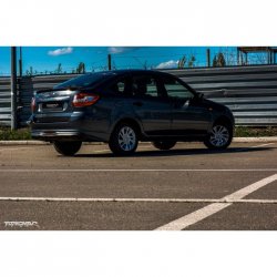 3 699 р. Диффузор заднего бампера TopKontur Design Лада Гранта 2191 лифтбэк дорестайлинг  (2013-2017) (Неокрашенная)  с доставкой в г. Керчь. Увеличить фотографию 8