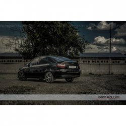 2 999 р. Спойлер GL1 Лада Гранта 2191 седан дорестайлинг  (2013-2017) (Неокрашенный)  с доставкой в г. Керчь. Увеличить фотографию 2