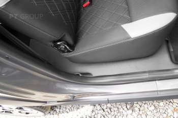 2 339 р. Накладки на ковролин пола Petroil Tuning Лада Ларгус рестайлинг R90 (2021-2025) (Текстурная поверхность (шагрень))  с доставкой в г. Керчь. Увеличить фотографию 5