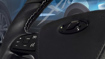 13 899 р. Анатомическое рулевое колесо Premium Лада Веста 2180 седан дорестайлинг (2015-2023) (Без подогрева, На базе руля клиента)  с доставкой в г. Керчь. Увеличить фотографию 3