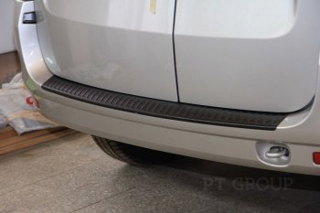 1 039 р. Накладка защитная на задний бампер Petroil Tuning  Лада Ларгус (2012-2021) дорестайлинг R90 (Текстурная поверхность)  с доставкой в г. Керчь. Увеличить фотографию 4