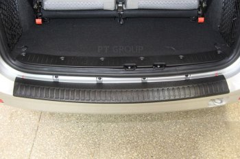 1 039 р. Накладка защитная на задний бампер Petroil Tuning  Лада Ларгус (2012-2021) дорестайлинг R90 (Текстурная поверхность)  с доставкой в г. Керчь. Увеличить фотографию 5