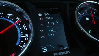 82 999 р. Приборная панель Ferrum GF 890 Renault Sandero (BS) (2009-2014) (Серебро)  с доставкой в г. Керчь. Увеличить фотографию 8
