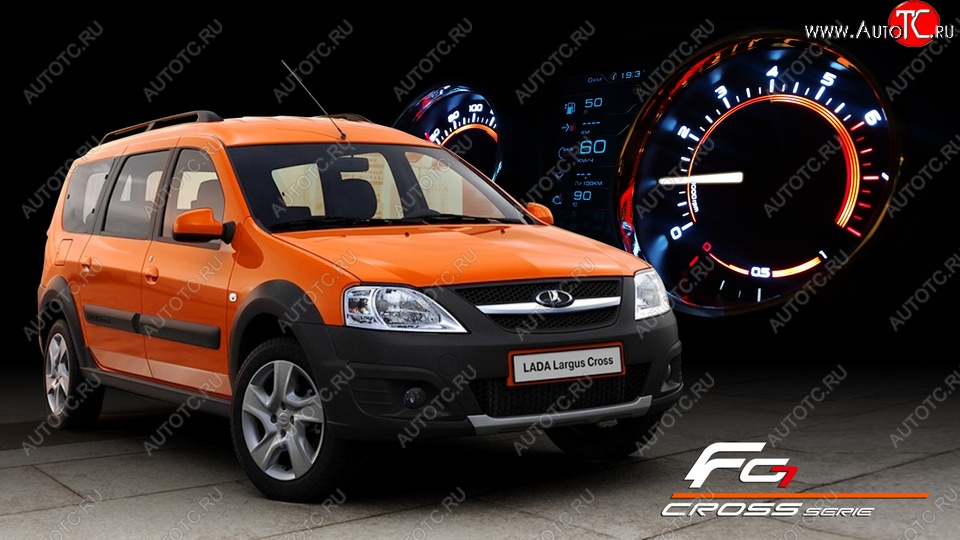 85 999 р. Комбинация приборов Ferrum GF 890 Cross Лада Ларгус рестайлинг R90 (2021-2025)  с доставкой в г. Керчь