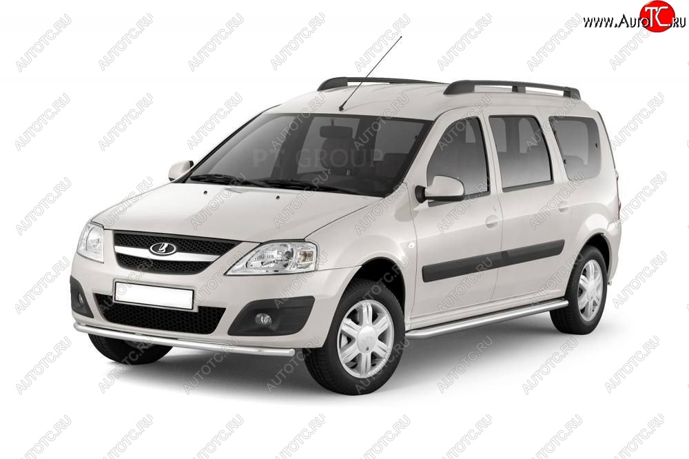8 919 р. Рейлинг (Черный муар) Комфорт LADA Largus 2012-  Лада Ларгус (2012-2025) дорестайлинг R90, рестайлинг R90 (Черный муар)  с доставкой в г. Керчь