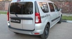 2 599 р. Верхняя накладка на задний бампер RA v1 Лада Ларгус дорестайлинг R90 (2012-2021)  с доставкой в г. Керчь. Увеличить фотографию 2