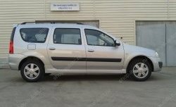 4 099 р. Пороги накладки Sport Лада Ларгус дорестайлинг R90 (2012-2021) (Неокрашенные)  с доставкой в г. Керчь. Увеличить фотографию 8