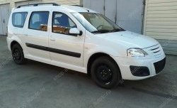 4 099 р. Пороги накладки Sport Лада Ларгус дорестайлинг R90 (2012-2021) (Неокрашенные)  с доставкой в г. Керчь. Увеличить фотографию 10