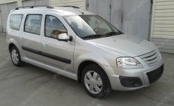 1 399 р. Решётка радиатора верхняя Sport Лада Ларгус дорестайлинг R90 (2012-2021) (Неокрашенная)  с доставкой в г. Керчь. Увеличить фотографию 4