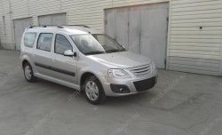 1 399 р. Решётка радиатора верхняя Sport Лада Ларгус дорестайлинг R90 (2012-2021) (Неокрашенная)  с доставкой в г. Керчь. Увеличить фотографию 5