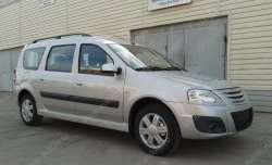 1 399 р. Решётка радиатора верхняя Sport Лада Ларгус дорестайлинг R90 (2012-2021) (Неокрашенная)  с доставкой в г. Керчь. Увеличить фотографию 7