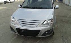 1 399 р. Решётка радиатора верхняя Sport Лада Ларгус дорестайлинг R90 (2012-2021) (Неокрашенная)  с доставкой в г. Керчь. Увеличить фотографию 9