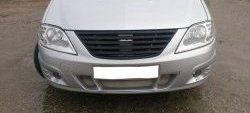 1 749 р. Решётка радиатора V4 Лада Ларгус дорестайлинг R90 (2012-2021) (Неокрашенная)  с доставкой в г. Керчь. Увеличить фотографию 2