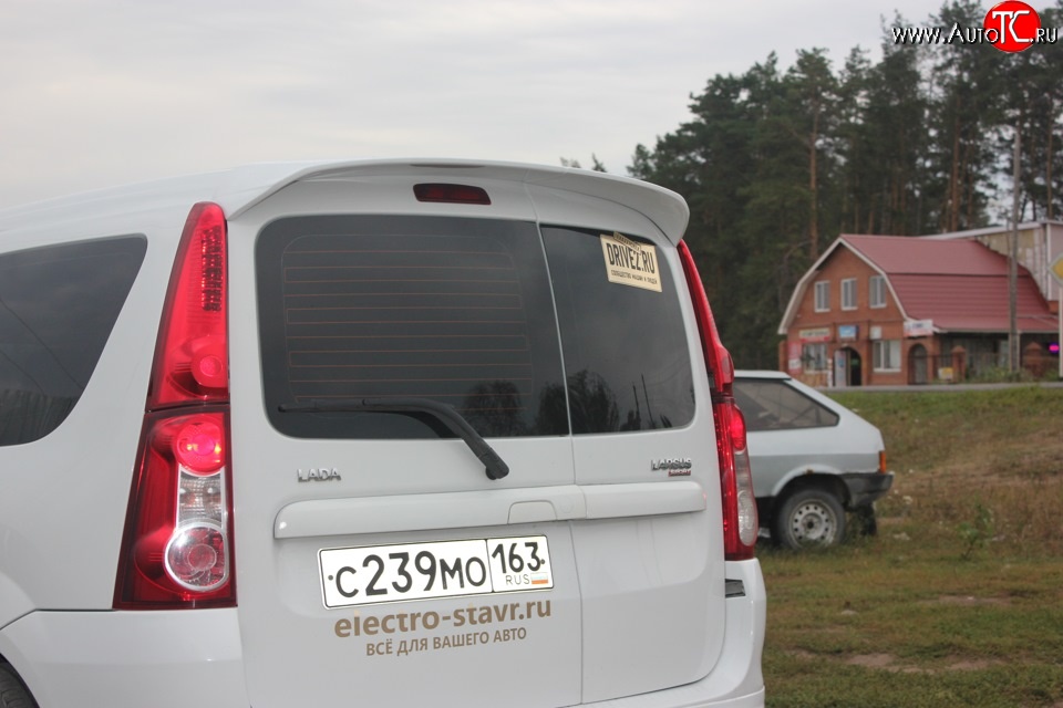 5 349 р. Верхний спойлер Фанат  Лада Ларгус (2012-2025) дорестайлинг R90, рестайлинг R90 (Неокрашенный)  с доставкой в г. Керчь